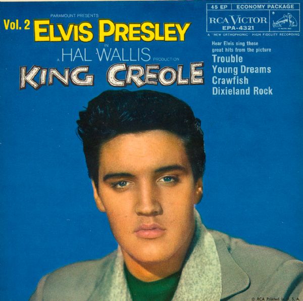 Elvis Presley "King Creole Vol. 2" 45